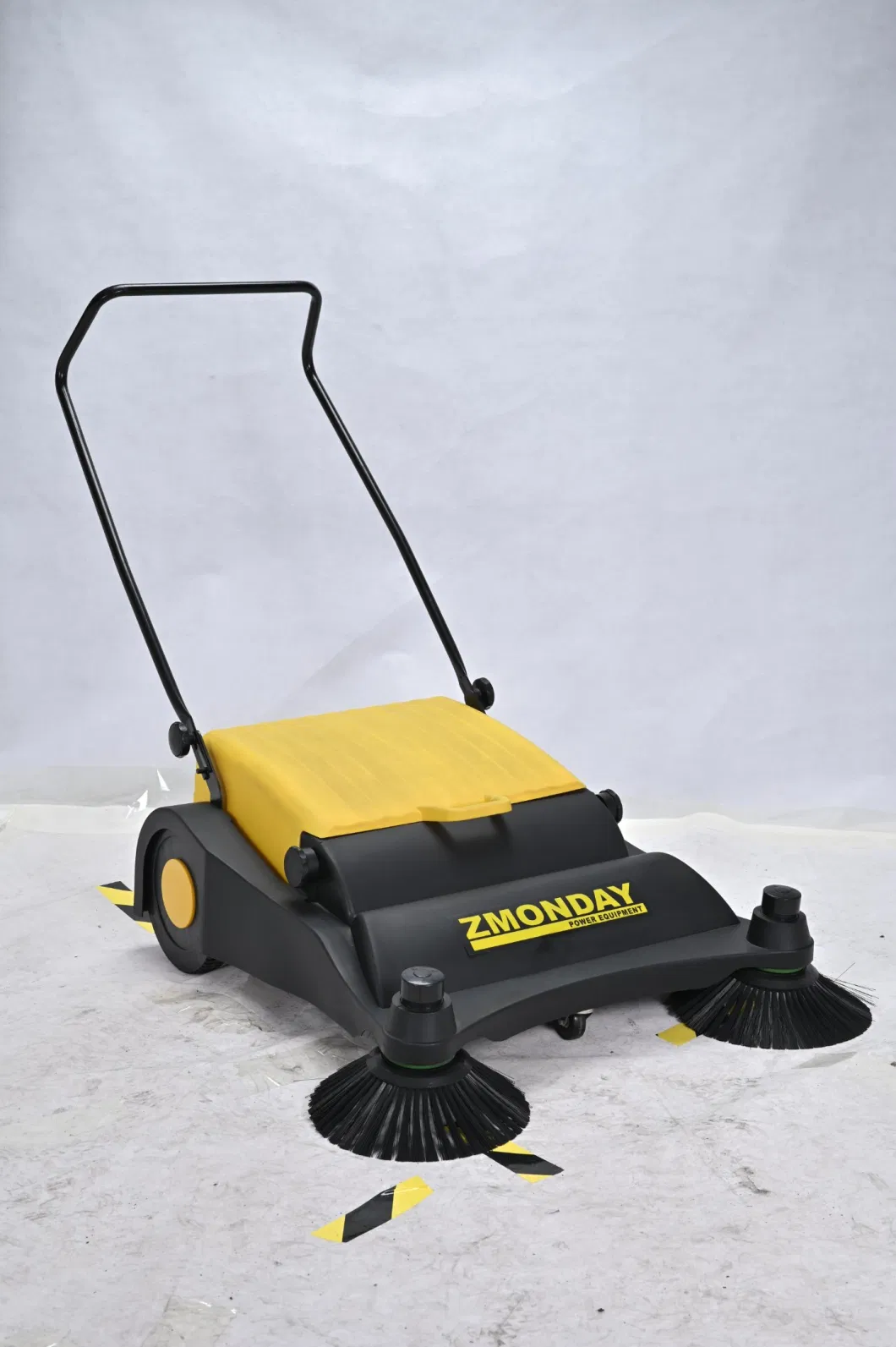 Push Manual Outdoor Floor Sweeper with Brush