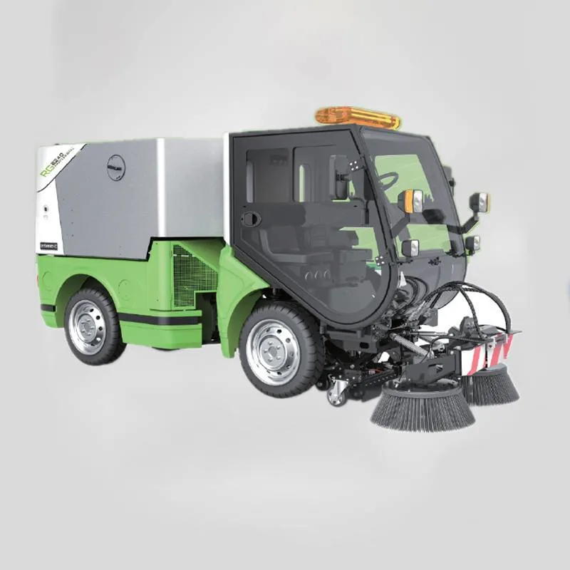 Water Tank Industrial Sweeper for Sale Electric Power Sweeper Outside Ride on Road Sweeper