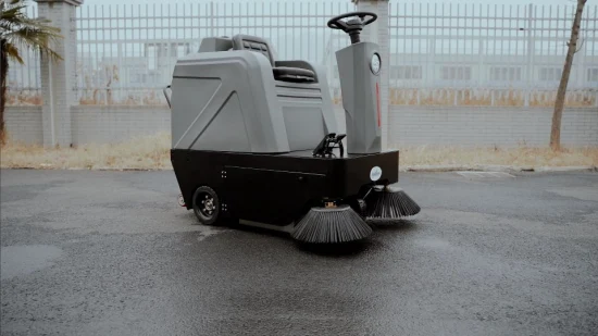 Hot Sale Factory Price Manual Ride on Electric Street Road Floor Sweeper Machine