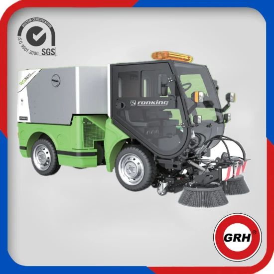 Water Tank Industrial Sweeper for Sale Electric Power Sweeper Outside Ride on Road Sweeper