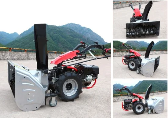 Best Gasoline Gear Drive Multi Functional Snow Sweeper/Snow Cleaning Machine