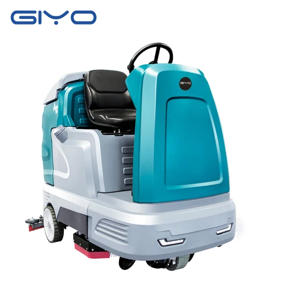 Battery Automatic Industrial Electric Street Road and Mopping Sweeping Machine for Park Ground Factory