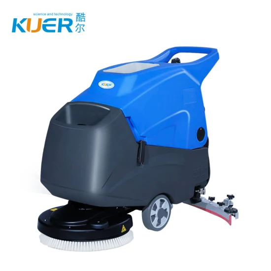 Kuer Cleaning Equipment Floor Sweeper Wholesale Road Sweeper Broom Manual Hand Push Walk Behind Outdoor Floor Sweeper