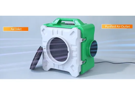 99.9% Min Pivot Carton Purifiers HEPA Mobile Air Scrubber with ISO